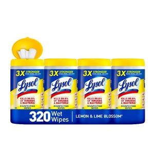 🍂 Lysol disinfectant wipes 4 pack